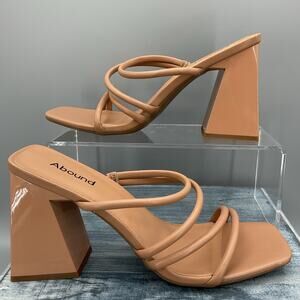 Abound Women’s Austyn Strappy Sandals Brown Size 10M